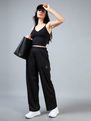 WIDE-LEG TRACK PANTS